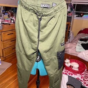 BKX Olive Green Women's Jogger Pants